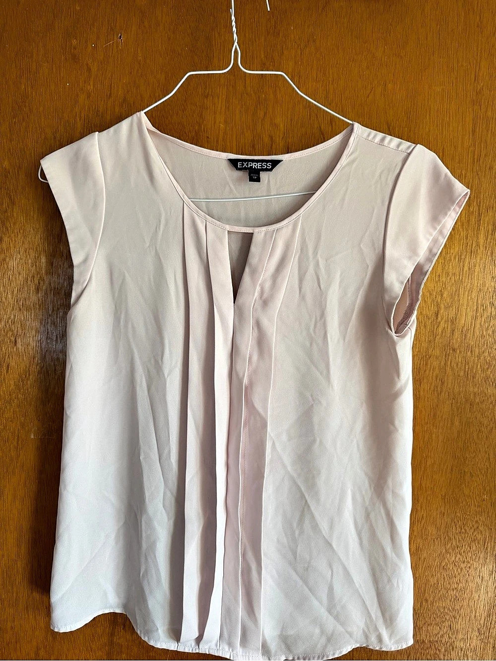 Express Short Sleeve Blouse in Pink Size XS Like New